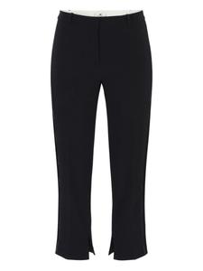 Креповые брюки Elisabetta Franchi, черный