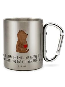 Кружка для утреннего кофе с надписью в серебре Mr. & Mrs. Panda