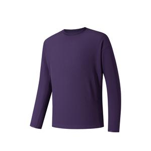 Трикотажный свитер с круглой горловиной для мужчин ANTA, coloкрасный glaze фиолетовый