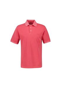 Выцветшая рубашка поло - выцветшая на солнце рубашка поло с коротким рукавом и планкой на пуговицах Gant, красный