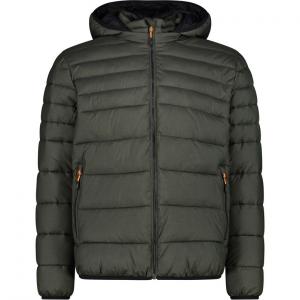 Мужская куртка с капюшоном с застежками CMP, оливковый