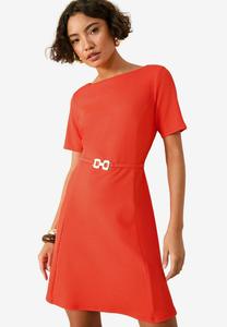 Платье из джерси REGULAR FIT-SHORT SLEEVE - Day dress Friends Like These, красный