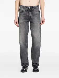 Джинсы свободного кроя с эффектом стирки Sunflower, черный