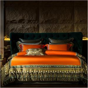 UOIO Комплект постельного белья UOIO роскошный шелковистый хлопковый