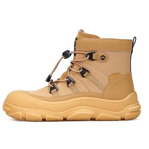 Утепленные высокие короткие ботинки для женщин Joy&Mario, коричневый