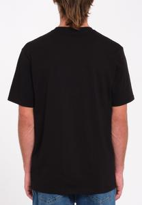 Футболка с принтом TEE CHIMP Volcom, черный