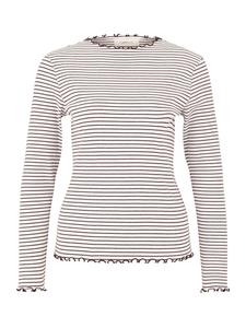 Рубашка с длинными рукавами и воротником белого/фиолетового цвета CARTOON