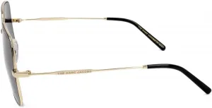 Солнцезащитные очки MARC619 S от Marc Jacobs, 0rhl 9o - Gold Black - Dark Grey Sf
