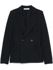 Двухцветный блейзер фризе Harris Wharf London, синий