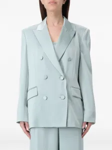 Двубортный пиджак Teiera Max Mara, синий