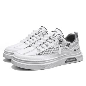 WARRIOR Кроссовки для скейтбординга мужские, низкие, белые, серые