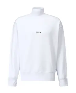 Толстовка с логотипом, современный стиль Msgm, белый