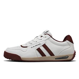 G.N.SHIJIA Антискользящие износостойкие дышащие легкие мужские повседневные низкие кроссовки - бежево-красные, цвет Beige Red