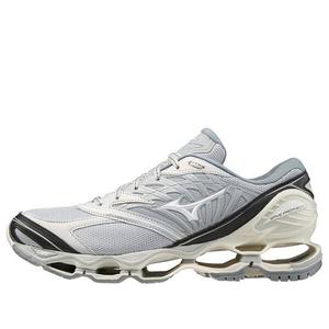 Кроссовки wave prophecy ls 'grey' Mizuno, серебряный
