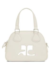 Courrèges сумка для боулинга Reedition, нейтральный цвет