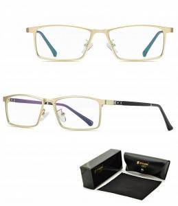 Stylion, мужские очки для компьютера, синие, с УФ-защитой + чехол + ткань