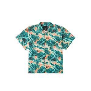 Vans Рубашка с коротким рукавом мужская зеленая