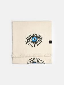 Пляжное полотенце MARSIKOH Eyes, синий