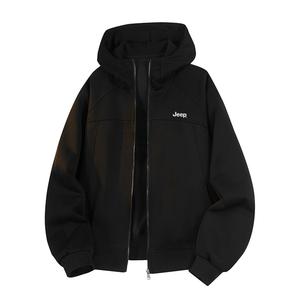 Свитшот Leisure Collection Unisex Jeep, черный