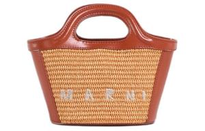 Сумка-микротоут MARNI с вышивкой логотипа Tropicalia