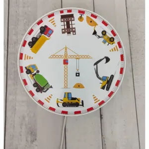 Настенный светильник niermann Baustelle E14, 1 шт., ударопрочный корпус Niermann, мультиколор