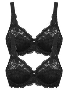 SUSA Бюстгальтер Minimiserный бюстгальтер 'Latina' в черном цвете