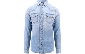 DIESEL Мужская синяя рубашка