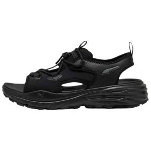 PUMA Пляжные сандалии унисекс черные