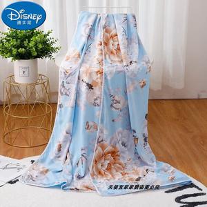 Disney Одеяло 140х190 см, двухслойное, хлопок и шелк, цвет Flowers Bloom for Prosperity