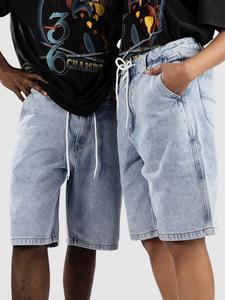 Шорты And Feelings Maker Shorts, light indigo wash denim