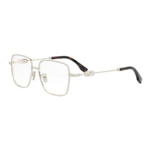 Металлические квадратные оправы для очков мужские желтые FENDI, желтый