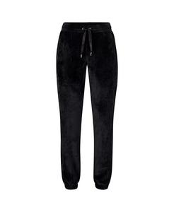 Женские велюровые брюки-джоггеры больших размеров Ellos, черный