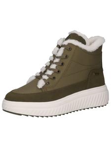 Ботильоны цвета хаки Caprice