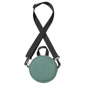 Carhartt WIP Нейлоновая наплечная сумка через плечо унисекс зеленая, Green