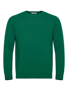 Джемпер с круглым вырезом Loja Das Meias, зеленый