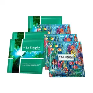 Маска для лица Unisex LaEstephe, белыйning Facial Mask 3 Pcs+Hydrating Mask 3 Pcs