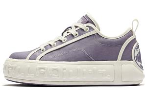 Кроссовки palladium Skateboarding Shoes Women's Low-top Lilac Purple/White, сиреневый/фиолетовый/белый
