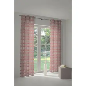 Шторка Laufenberg с люверсами, 1 шт. Wirth, оранжевый