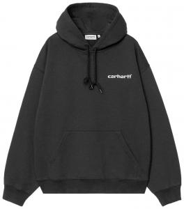 Толстовка с капюшоном Carhartt WIP, черная