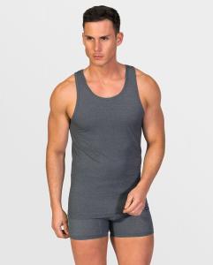 Мужская майка ZD темно-серого цвета ZD, темно-серый