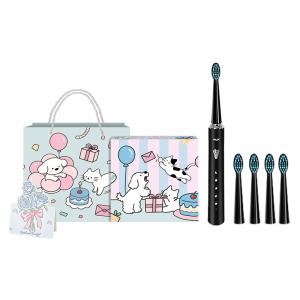 Насадки для электрической зубной щетки DuPont с оригинальными щетинками, набор на год, 4 шт, A11 AUX, черный