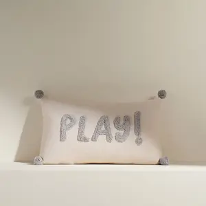 Детская декоративная подушка Play Mini Home - El Corte Inglés, серый