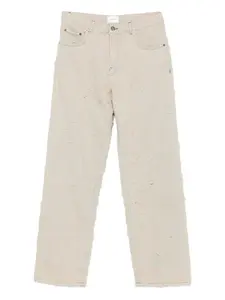 Джинсы с бахромой Haikure, нейтральный