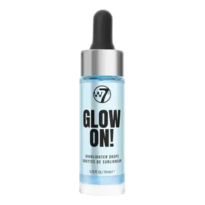 Четкий жидкий хайлайтер W7 Glow On!, 10 мл