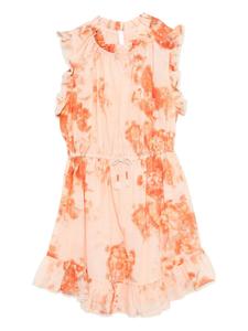 ZIMMERMANN Детское сальное платье Zimmermann Kids, красный