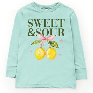 Футболка с длинным рукавом Sweet & sour lemon youth The Juniper Shop, Seafoam