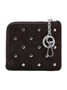 MANGO Кошелек 'SANDRA' в темно-коричневом цвете