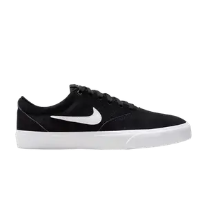 Кеды Nike Wmns Charge Suede SB 'Black White', черный