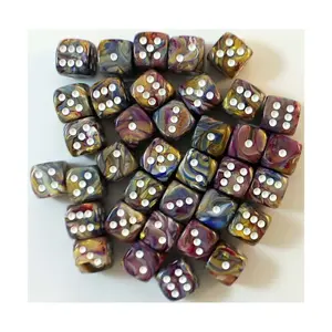 Карусель d6 12 мм белого цвета (36), Dice - Festive - d6 (Chessex)