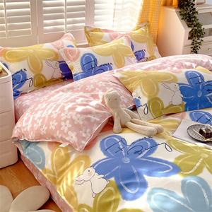 FUANNA Пододеяльник, 200x230 см, цвет AB Cocoa Rabbit